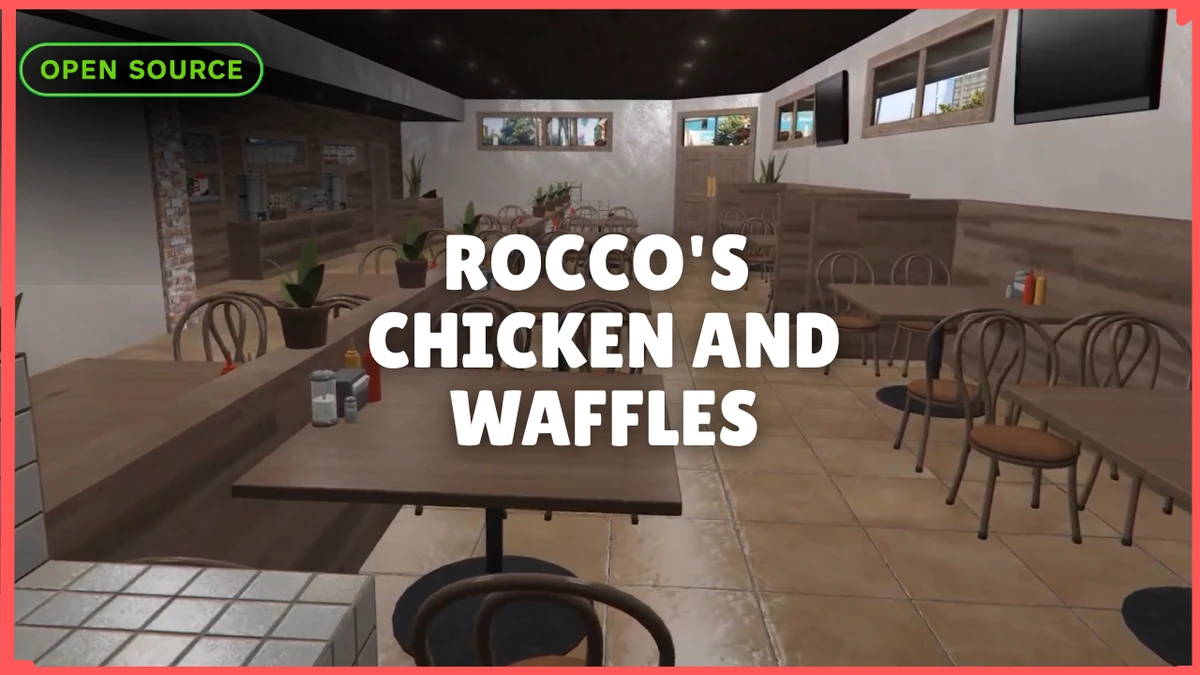 Rocco's Chicken and Waffles MLO FiveM | Classic American Diner & Secret Basement | Open Source